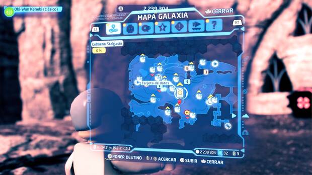 LEGO Star Wars: The Skywalker Saga - Tarjeta de datos en Colmena Stalgasin - Localización en el mapa