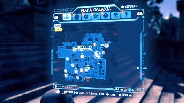 LEGO Star Wars: The Sywalker Saga - Theed, ubicación del Ladrillo 3