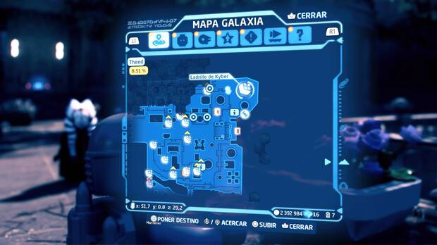 LEGO Star Wars: The Sywalker Saga - Theed, ubicación del Ladrillo 5