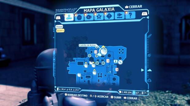 LEGO Star Wars: The Sywalker Saga - Theed, ubicación del Ladrillo 6