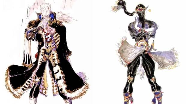 Setzer y Shadow de 'Final Fantasy VI' fueron diseños de Nomura.