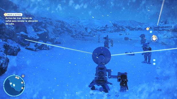 LEGO Star Wars: The Skywalker Saga - Hoth y el frío Minikit #1