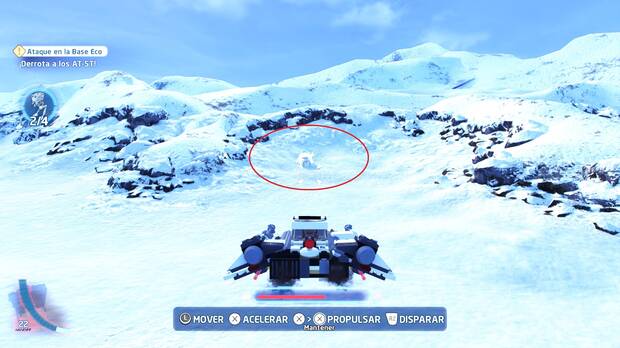 LEGO Star Wars: The Skywalker Saga - Ataque en la Base Eco Minikit #3