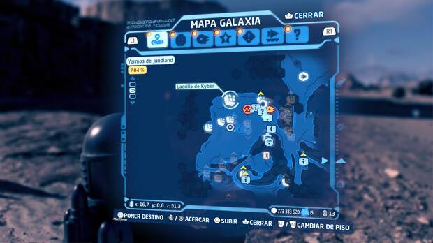 LEGO Star Wars: The Sywalker Saga - Yermos de Jundland, ubicación del Ladrillo 1