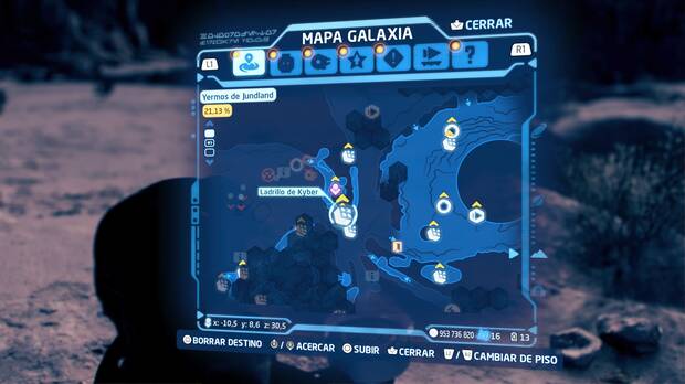 LEGO Star Wars: The Sywalker Saga - Yermos de Jundland, ubicación del Ladrillo 11