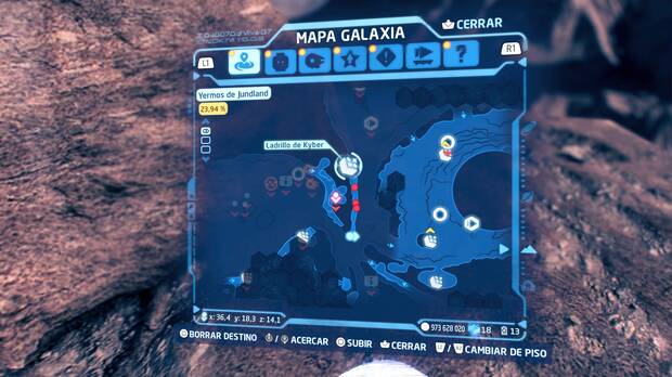 LEGO Star Wars: The Sywalker Saga - Yermos de Jundland, ubicación del Ladrillo 13