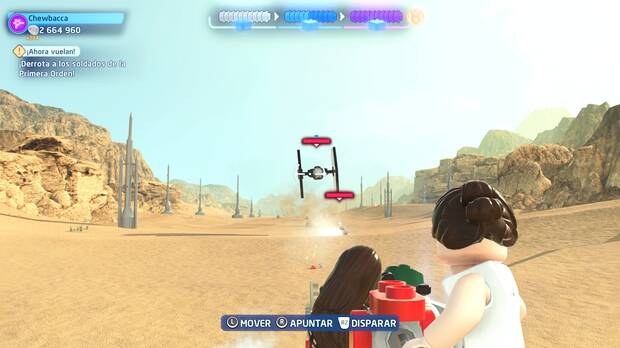 LEGO Star Wars: The Skywalker Saga - ¡Ahora vuelan! Minikit #3
