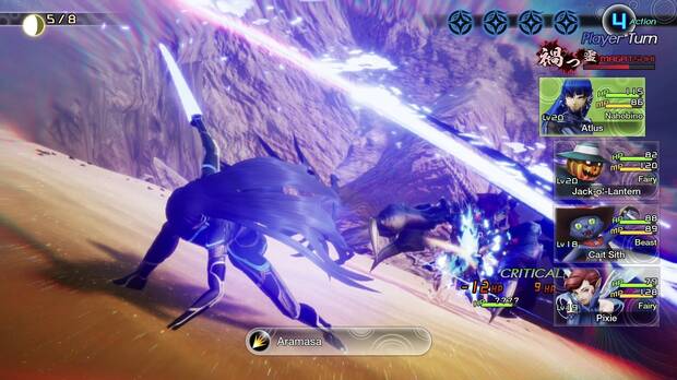 Captura de Shin Megami Tensei V.