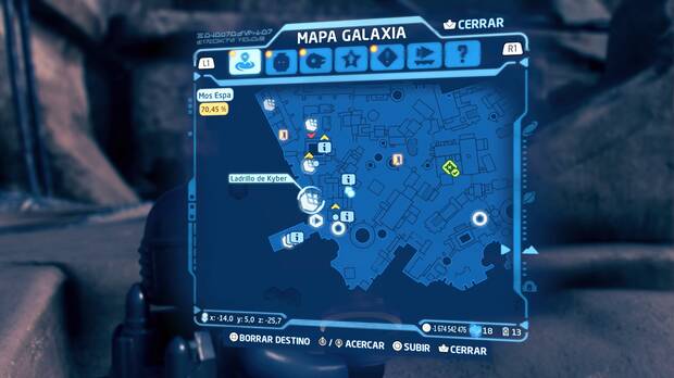 LEGO Star Wars: The Sywalker Saga - Mos Espa, ubicación del Ladrillo 24