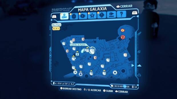LEGO Star Wars: The Sywalker Saga - Mos Espa, ubicación del Ladrillo 11