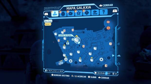 LEGO Star Wars: The Sywalker Saga - Mos Espa, ubicación del Ladrillo 12