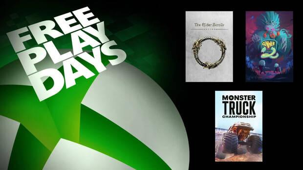 Free Play Days de Xbox Live Gold del 21 al 25 de abril.