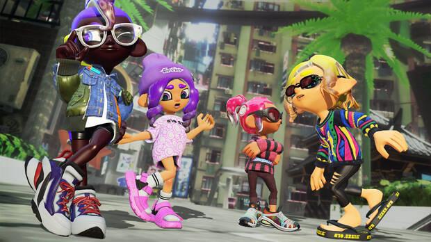 Sí, podremos escoger entre ser octarianos o inklings. Y como podéis ver en esta imagen, la moda de Tintelia tiene un estilo muy distinto al de otras regiones.