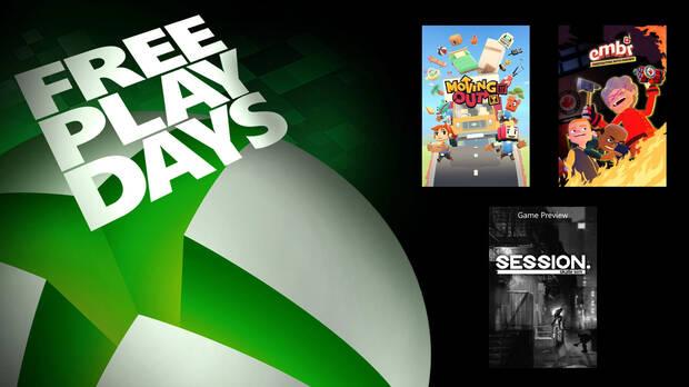 Free Play Days de Xbox Live Gold del 29 de abril al 2 de mayo de 2022.