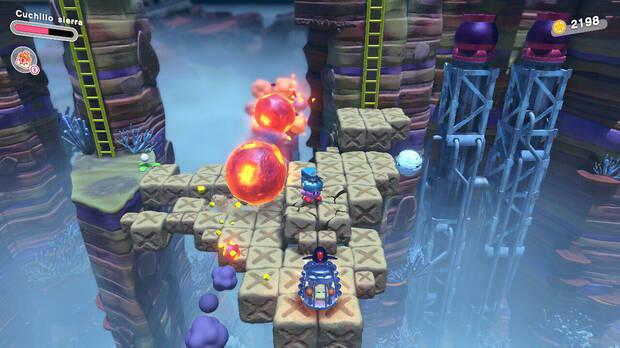 Kirby y la tierra olvidada - Cañón Luz de Luna: Waddle Dee nº 3