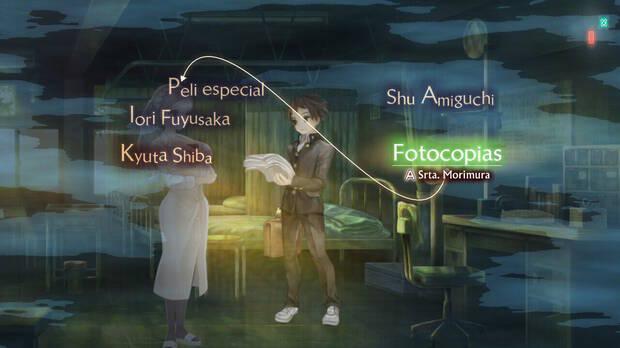 Es una novela visual, pero el desarrollo 2D y la interacci�n con objetos o pensamientos har� todo m�s llevadero que con el planteamiento cl�sico.