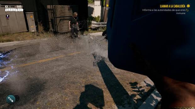 El agua, el combustible y otros elementos a veces también se usan para resolver puzles o para abrir caminos alternativos.
