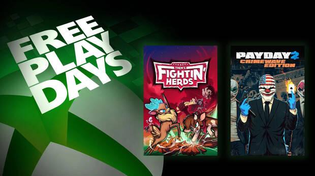 Free Play Days de Xbox Live Gold de este fin de semana.