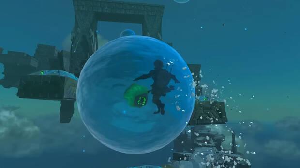 Zelda Tears of the Kingdom, detalles secretos del triler final - Burbujas flotantes