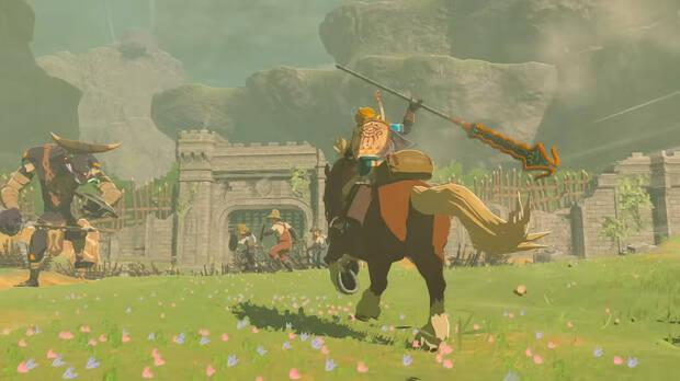 Zelda Tears of the Kingdom, detalles secretos del triler final - Los aldeanos toman las armas