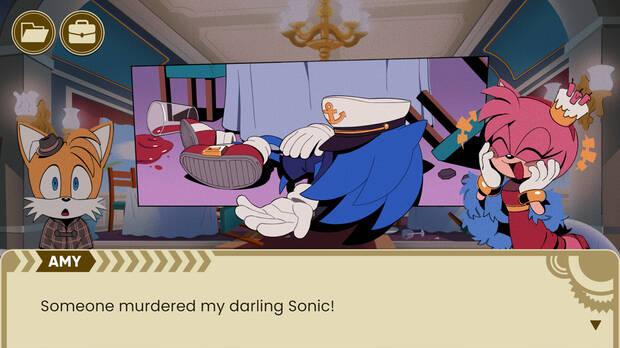 Captura de The Murder of Sonic the Hedgehog.