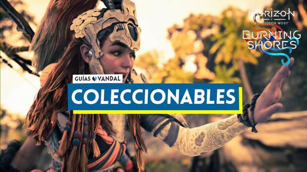 Horizon Forbidden West - Orillas Ardientes: Coleccionables