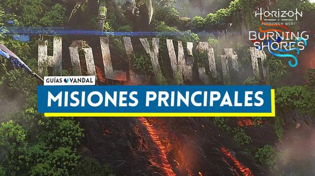 Horizon Forbidden West - Orillas Ardientes: Misiones principales