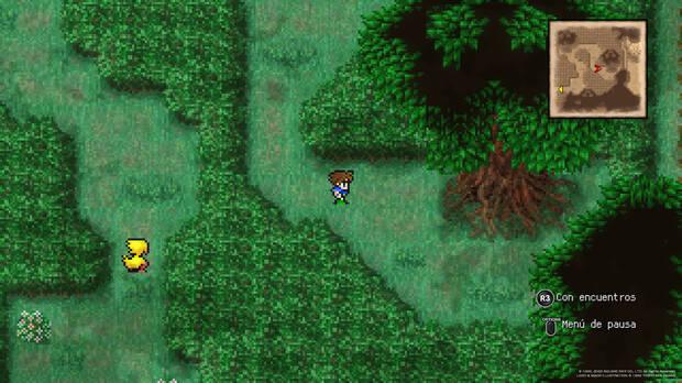 'Final Fantasy V' sin filtro y con la opción de activar o desactivar los combates aleatorios.