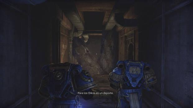 Gráficamente, Space Marine tampoco estaba nada mal para su época.