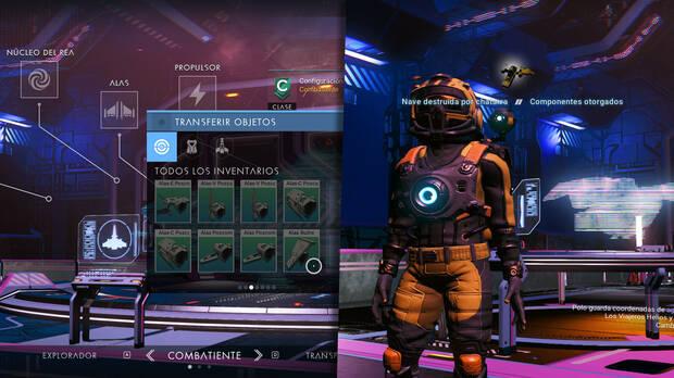 No Man's Sky - Cómo conseguir piezas y módulos para fabricar naves