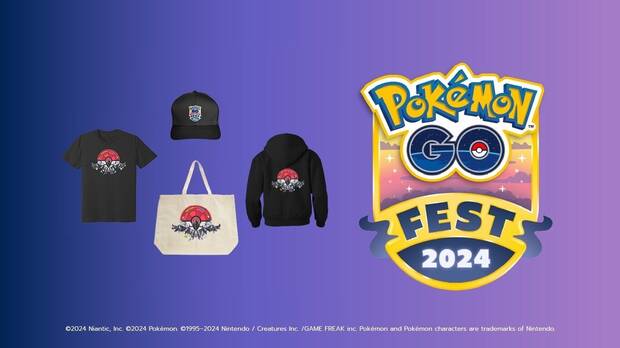 Pokmon GO Fest 2024 - Merchandising oficial revelado