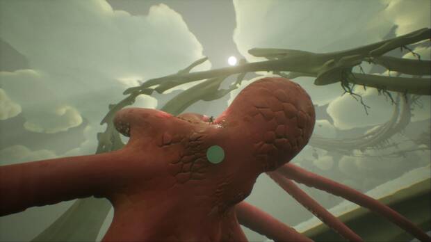 Un círculo verde como una mancha para marcar la resistencia sobre una imagen preciosa. Este anacronismo entre jugabilidad y estética es clave para entender el problema del juego.