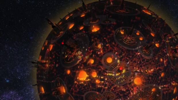 El planeta Apkolips en Liga de la Justicia: La Guerra de Apkolips