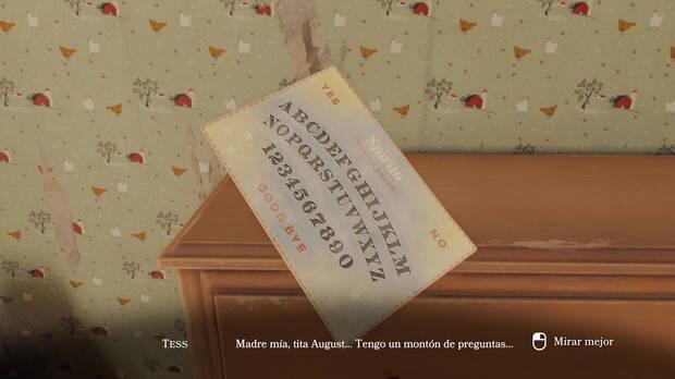 Descubrimos detalles y secretos de distintos miembros de la familia Divine al interactuar con los objetos.