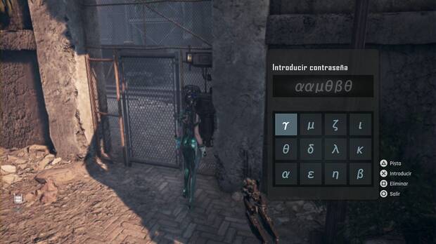 Stellar Blade - Adam el carroñero: contraseña de la puerta a la zona del Salón de los Registros