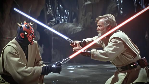 Star Wars Episodio I: La amenaza fantasma como si se hubiese hecho en los años 50