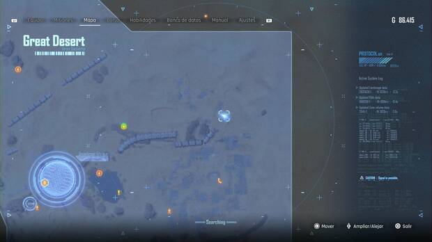 Stellar Blade - Latas en el Gran Desierto: ubicación del edificio al norte de la ciudad en ruinas donde puedes conseguir la lata Fuego Líquido