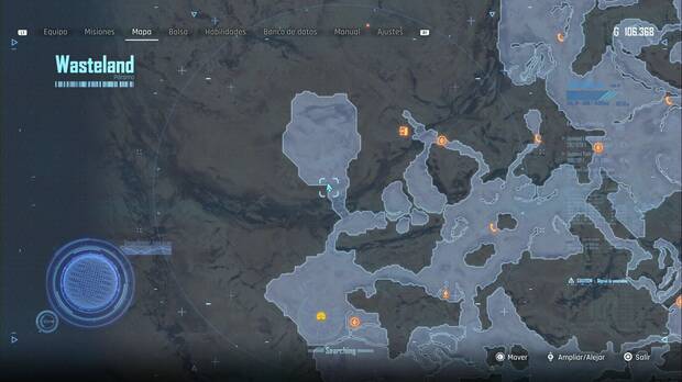 Stellar Blade - Zonas de pesca: ubicación de la zona de pesca del páramo