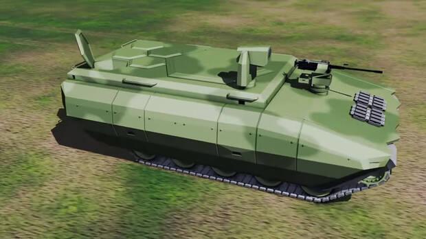 Detalles sobre el diseño del nuevo tanque del futuro europeo