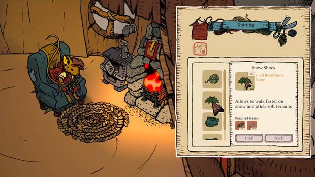 El crafteo es importante para mejorar nuestro desempe�o, como en este caso caminando m�s r�pido.