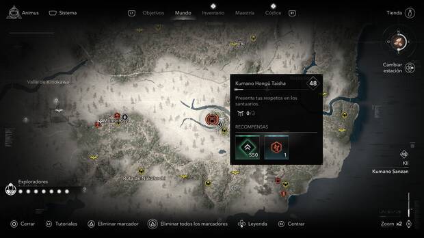 Assassin's Creed Shadows - Localización de Kumano Hongu Taisha