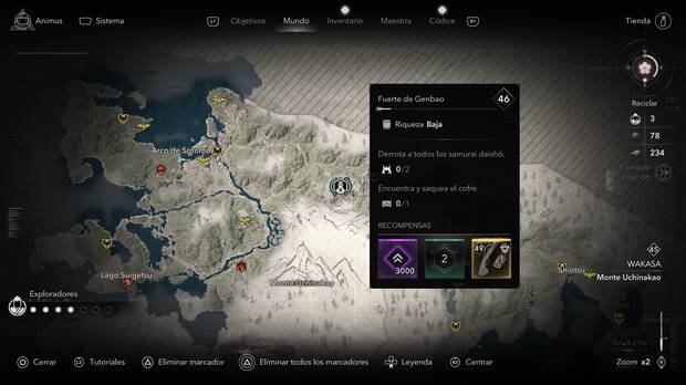 Assassin's Creed Shadows - Localización de Fuerte de Genbao