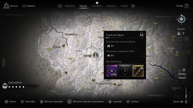 Assassin's Creed Shadows - Localización de Castillo de Yakami