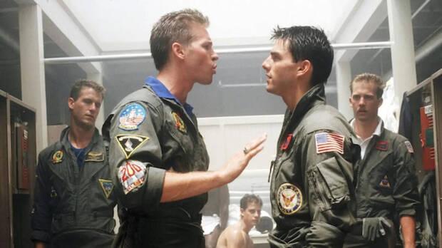 Val Kilmer en Top Gun