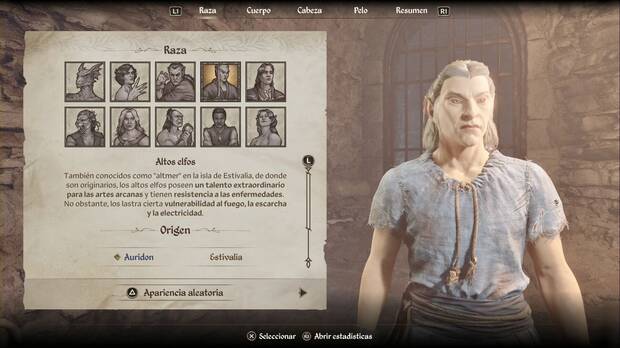 The Elder Scrolls IV: Oblivion Remastered - Razas, Altmer
