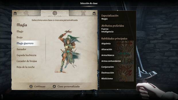 The Elder Scrolls IV: Oblivion Remastered - Clases, Mago guerrero
