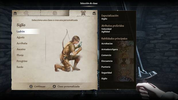 The Elder Scrolls IV: Oblivion Remastered - Clases, Ladrón