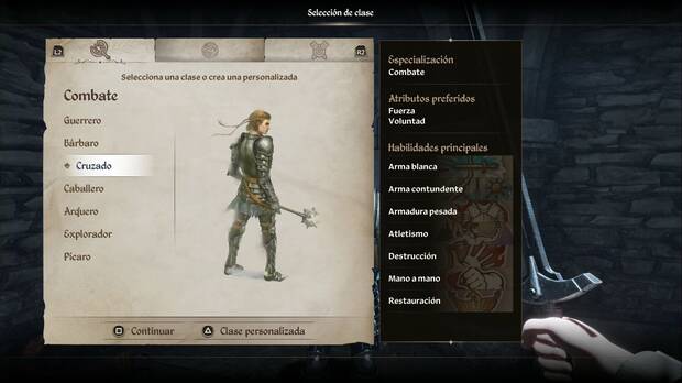 The Elder Scrolls IV: Oblivion Remastered - Clases, Cruzado