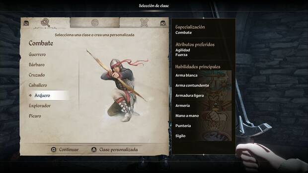 The Elder Scrolls IV: Oblivion Remastered - Clases, Arquero