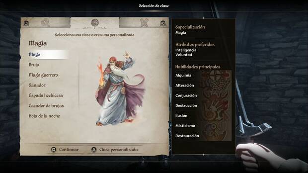 The Elder Scrolls IV: Oblivion Remastered - Clases, Mago